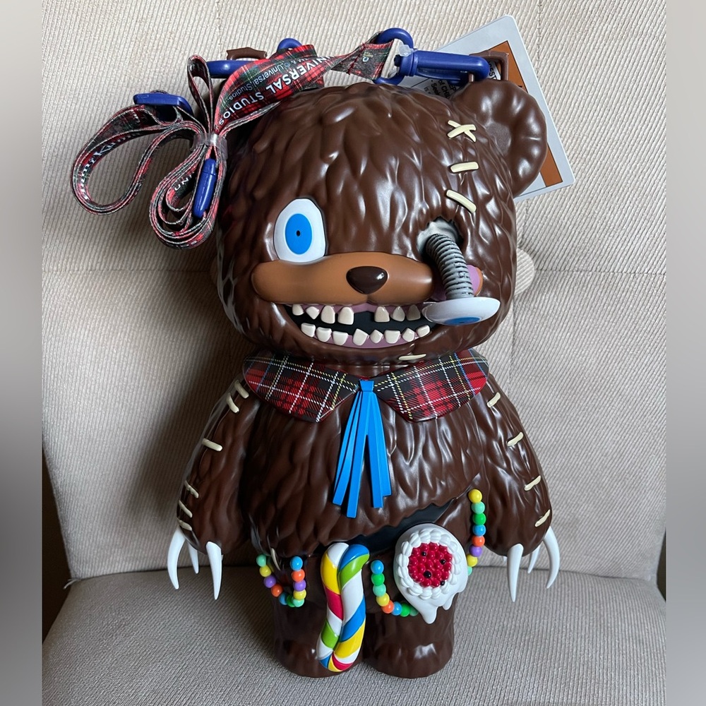 Universal Studios HHN 2025 Hamikuma Exclusive USH Popcorn Bucket NEW